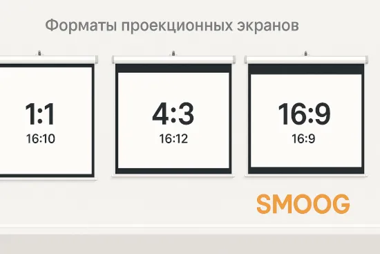 Форматы проекционных экранов: какие бывают и почему это важно