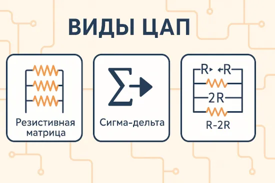 Виды ЦАП и зачем они нужны: от простого к профессиональному звуку
