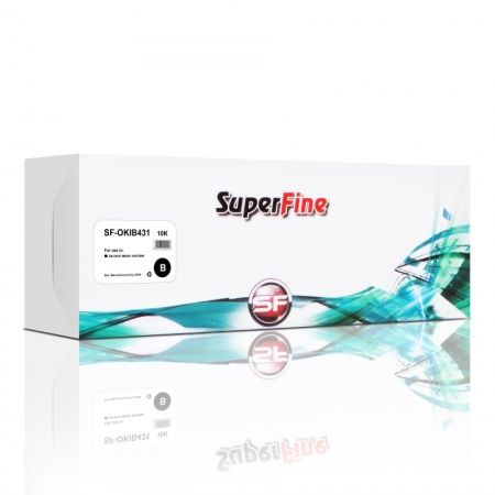 Детальное фото Лазерный картридж SuperFine SF-OKIB431 аналог картриджа OKI 44574906, черный – описание, характеристики | SMOOG