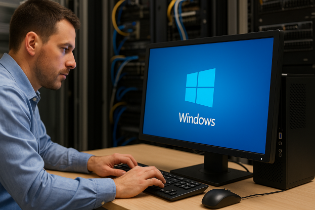 Установка Windows (без активации и настройки)