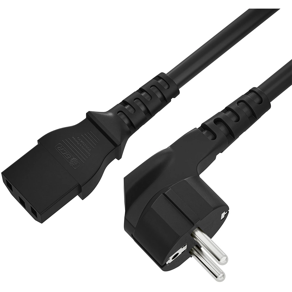 Кабель питания Greenconnect GCR-53721, Schuko (евровилка) - IEC-320-C13 ...