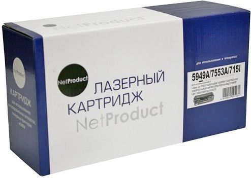 Детальное фото Лазерный картридж NetProduct N-Q5949A/Q7553A аналог картриджа Q7553A / 5949A, черный – описание, характеристики | SMOOG
