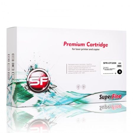 Детальное фото Лазерный картридж SuperFine SFR-CF325X аналог картриджа HP CF325X, черный – описание, характеристики | SMOOG