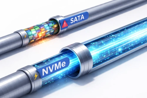 SATA против NVMe: что быстрее в реальной работе