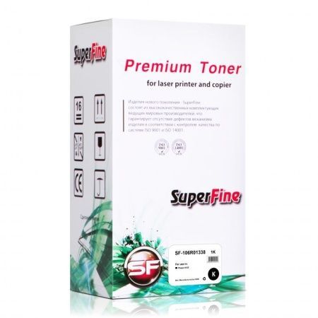 Детальное фото Лазерный картридж SuperFine SF-106R01338 аналог картриджа Xerox 106R01338, черный – описание, характеристики | SMOOG