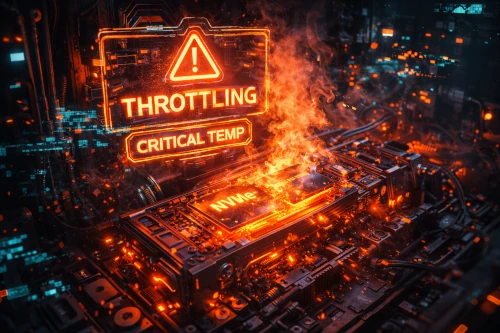 Троттлинг NVMe SSD: почему компьютер тормозит